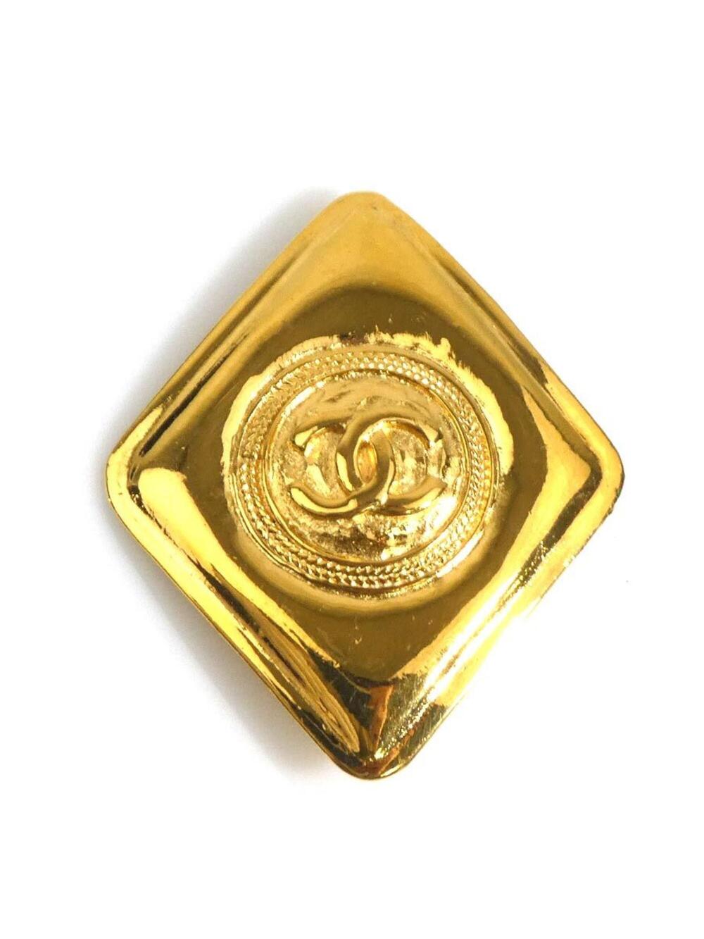 Chanel Brooch Metal Gold #347144C57B